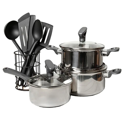pots, pans and cookware