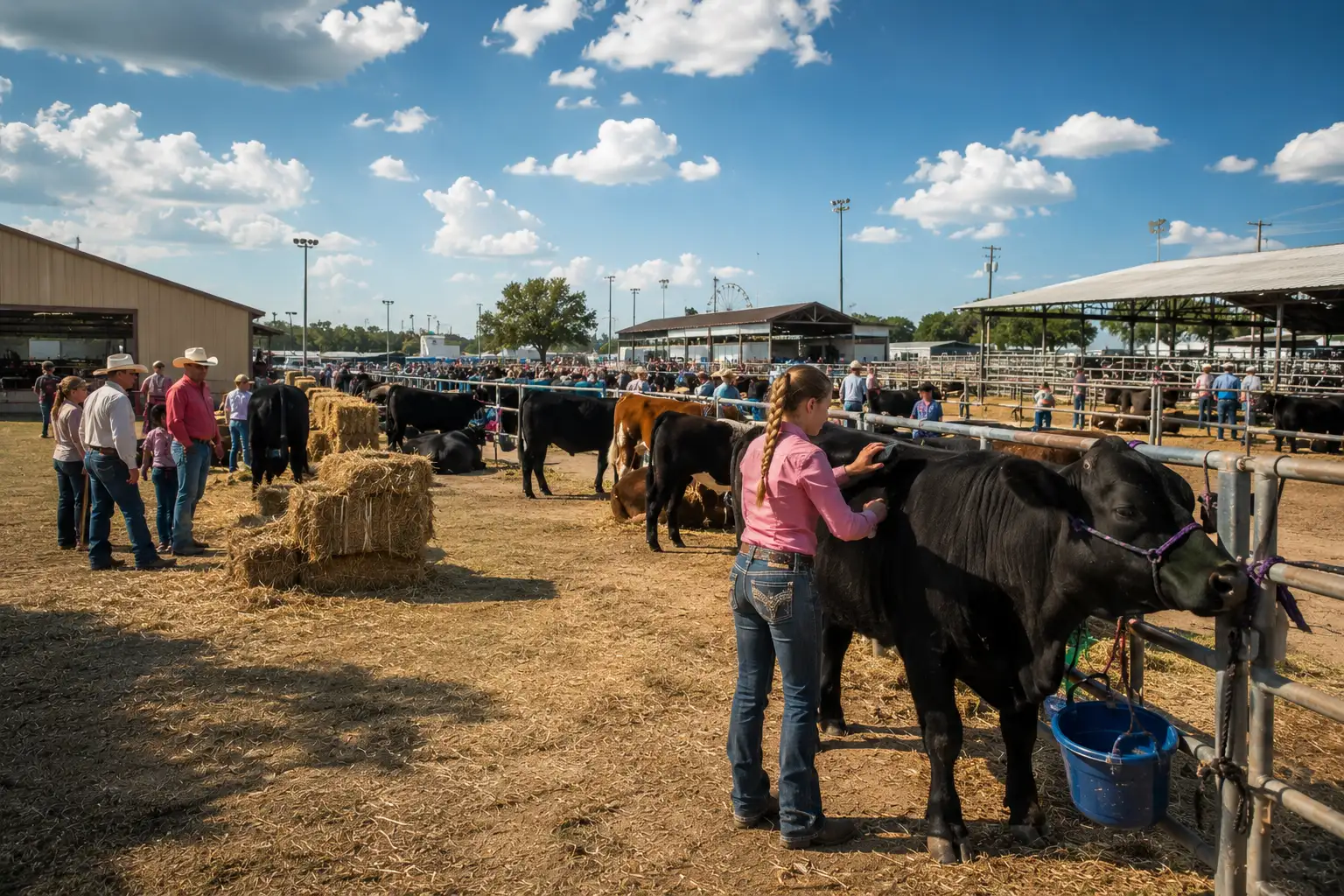 RV camping at Pasadena Livestock Show