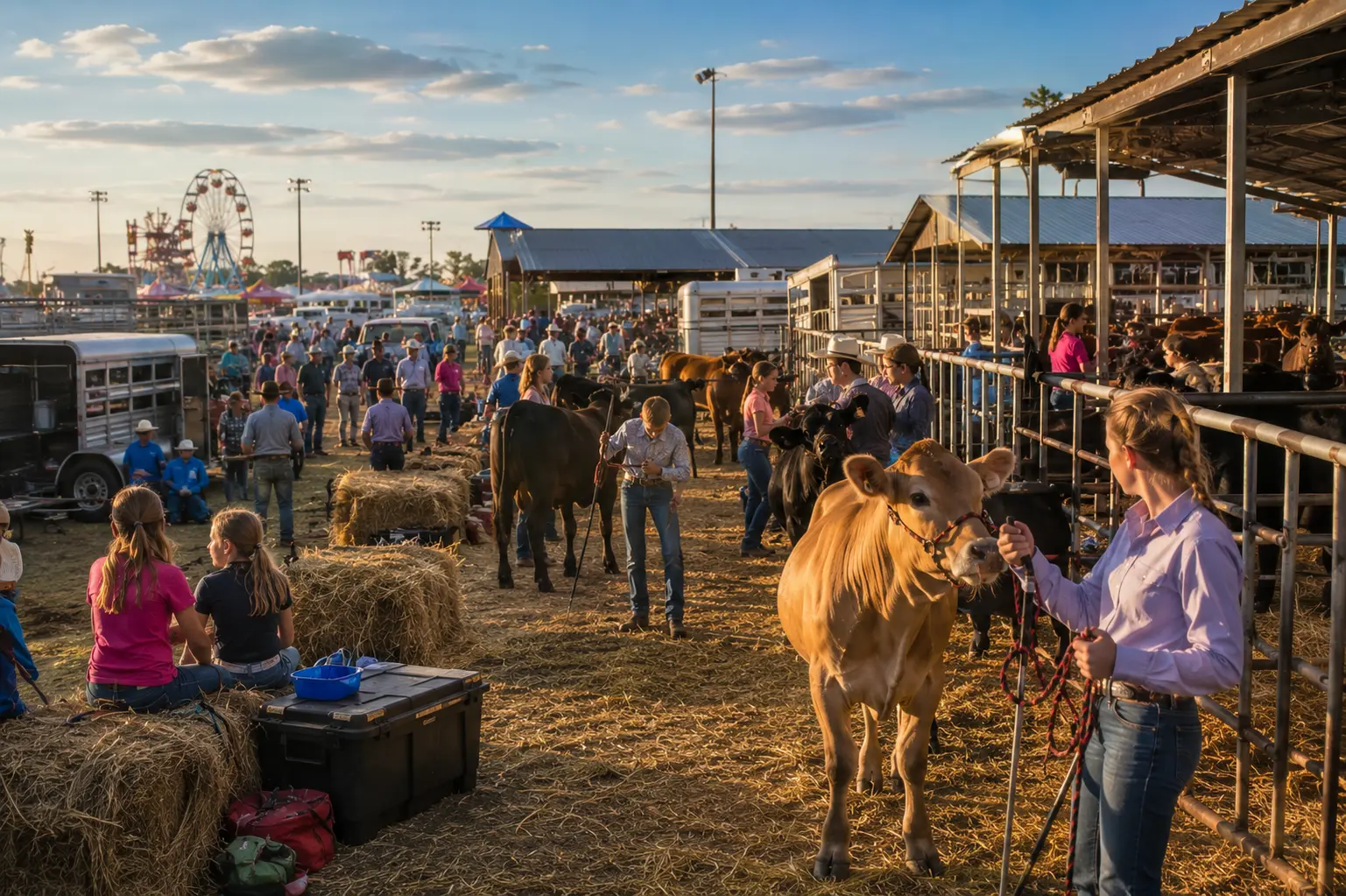 RV camping at Waller County Fair