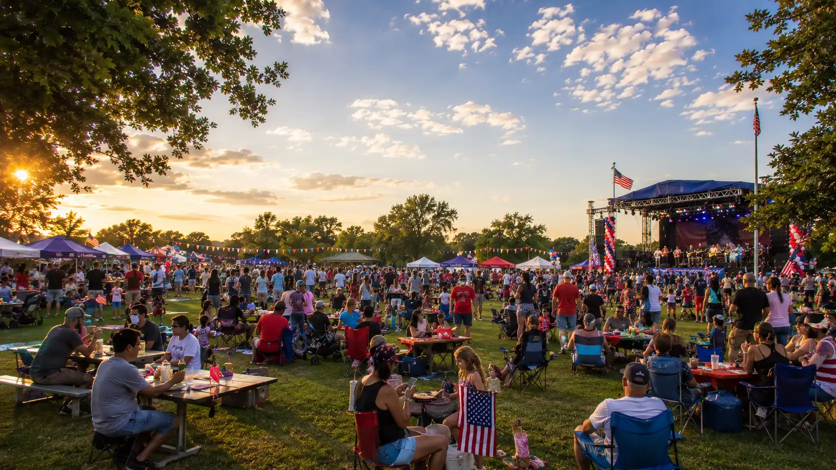 Baytown Fourth of July Celebration_Camping