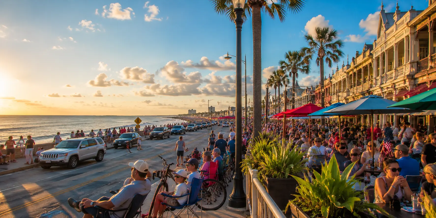 Galveston Island Fourth of July Parade and Fireworks_Camping