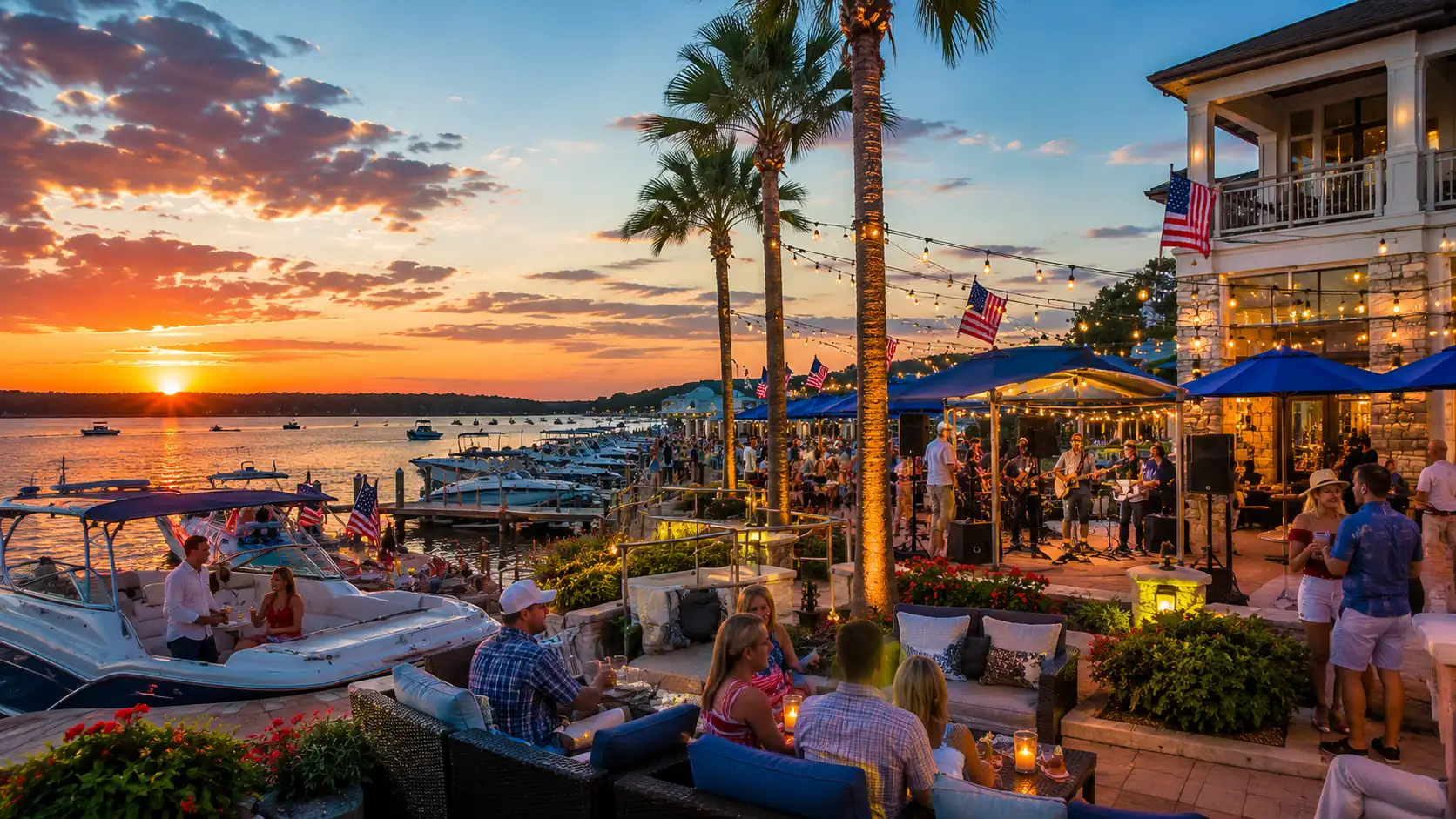 Margaritaville Lake Conroe Fourth of July in Paradise_Camping