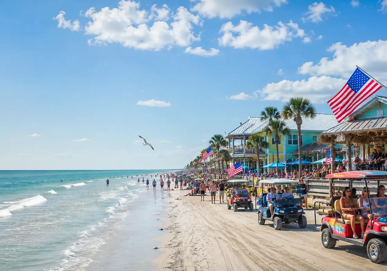 Camp Margaritaville Crystal Beach Fourth of July Weekend