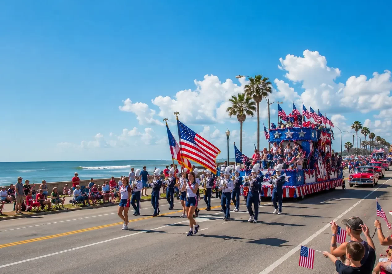 Galveston Island Fourth of July Parade and Fireworks