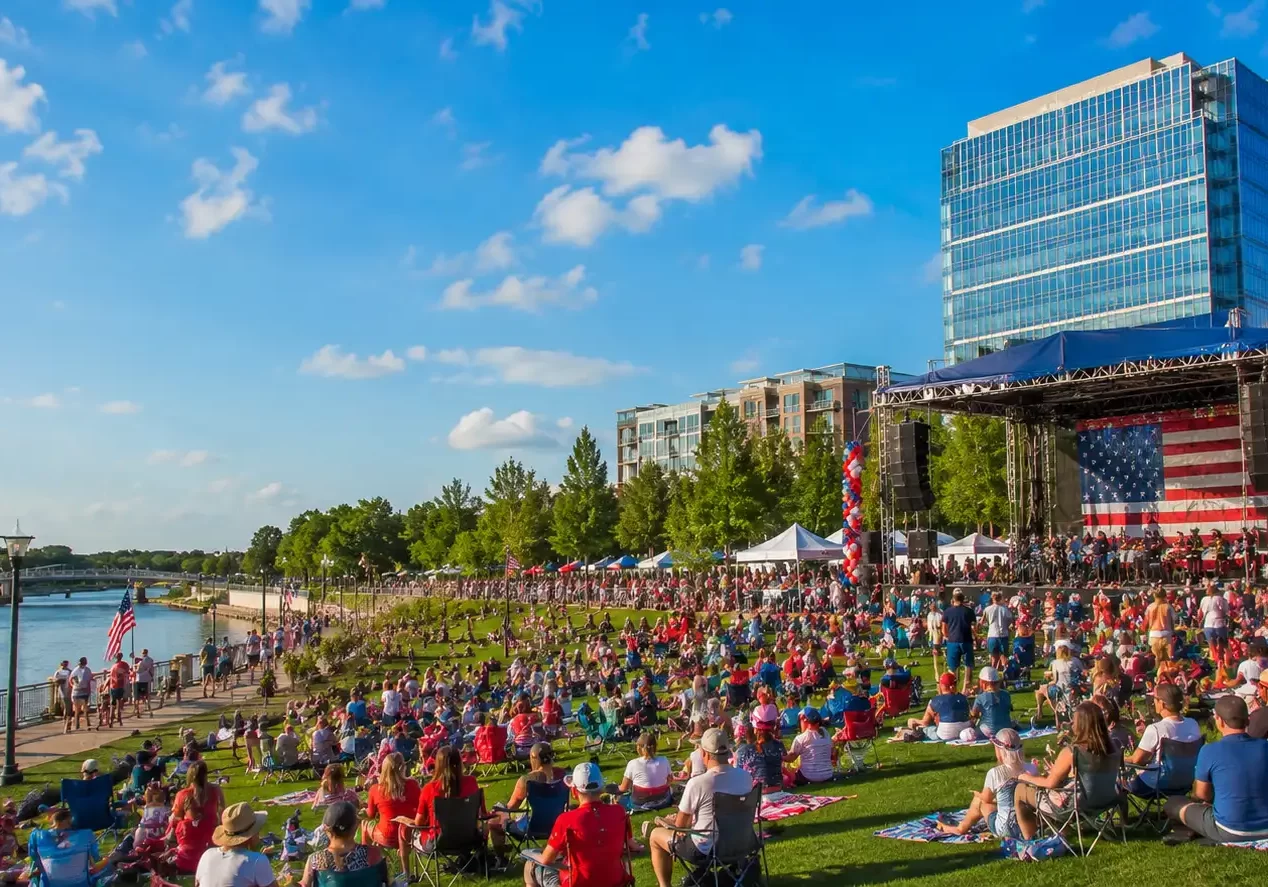 The Woodlands Red Hot and Blue Festival